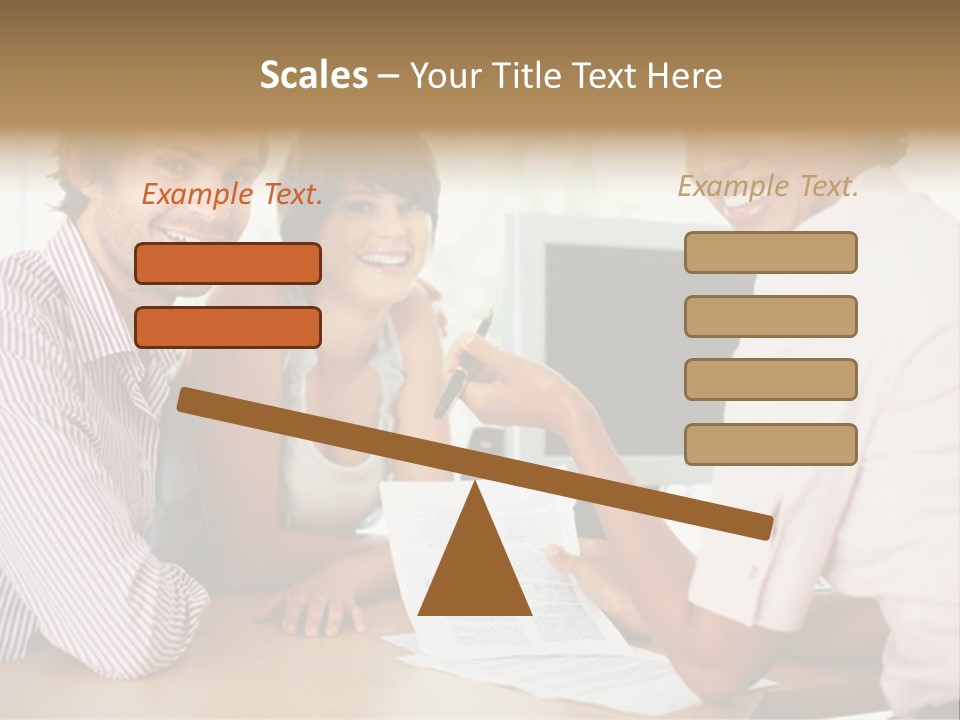 Face Mobile Wireless PowerPoint Template
