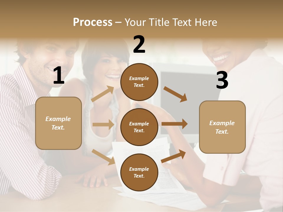 Face Mobile Wireless PowerPoint Template