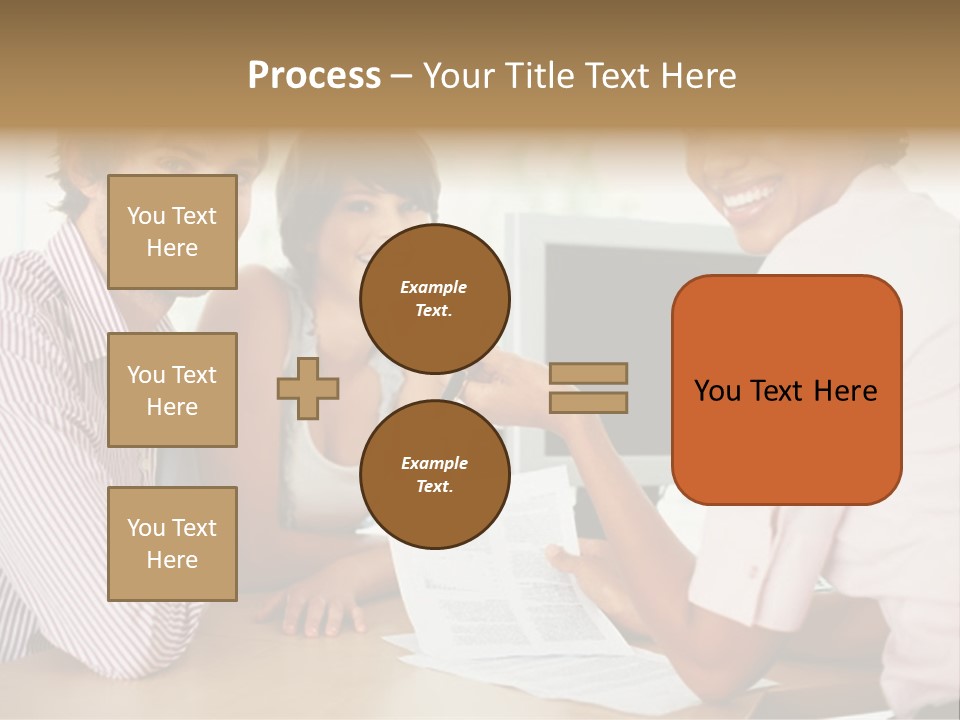 Face Mobile Wireless PowerPoint Template
