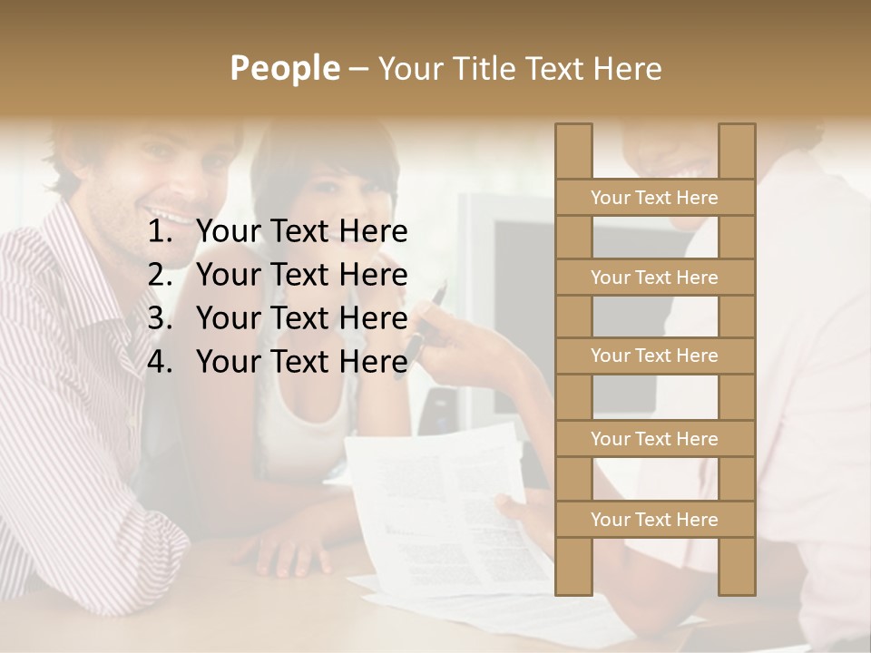 Face Mobile Wireless PowerPoint Template