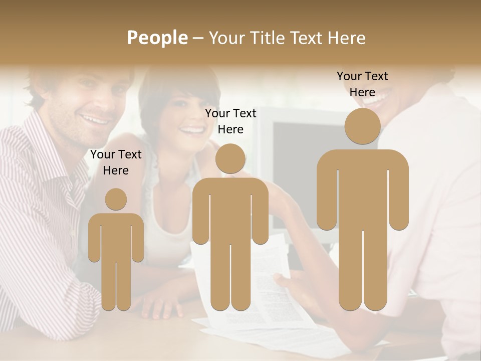 Face Mobile Wireless PowerPoint Template