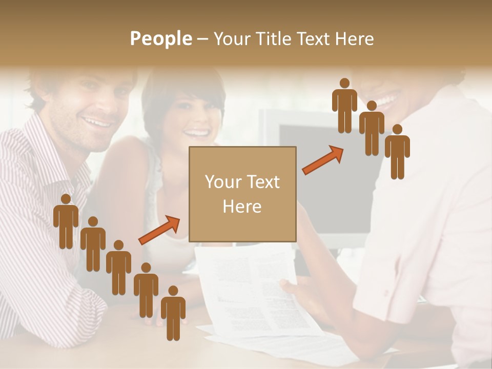 Face Mobile Wireless PowerPoint Template