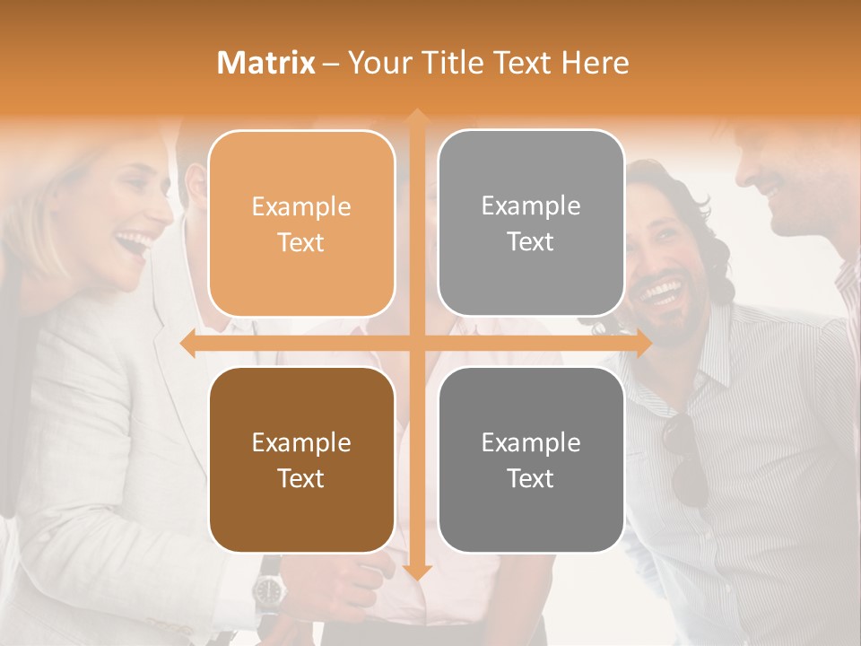 Business Enter Turn PowerPoint Template
