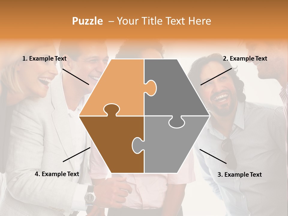 Business Enter Turn PowerPoint Template