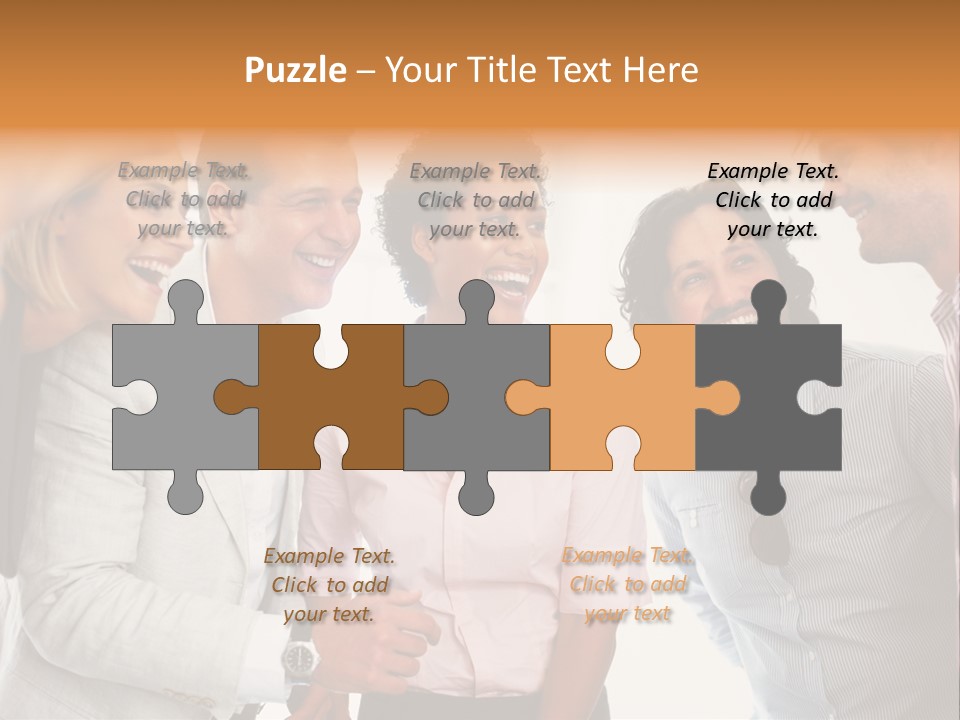 Business Enter Turn PowerPoint Template