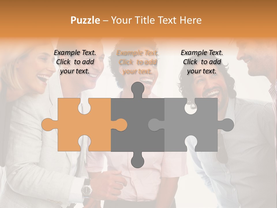 Business Enter Turn PowerPoint Template