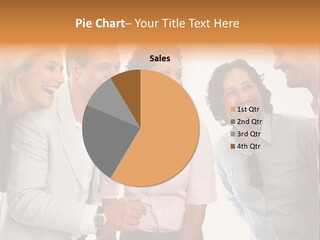 Business Enter Turn PowerPoint Template