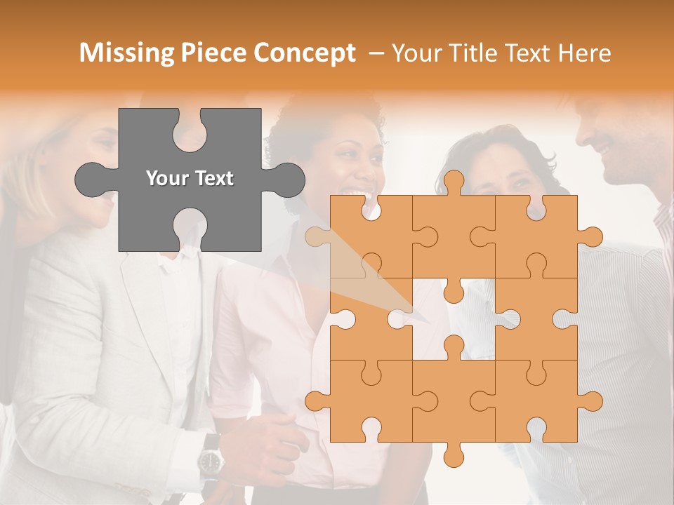 Business Enter Turn PowerPoint Template