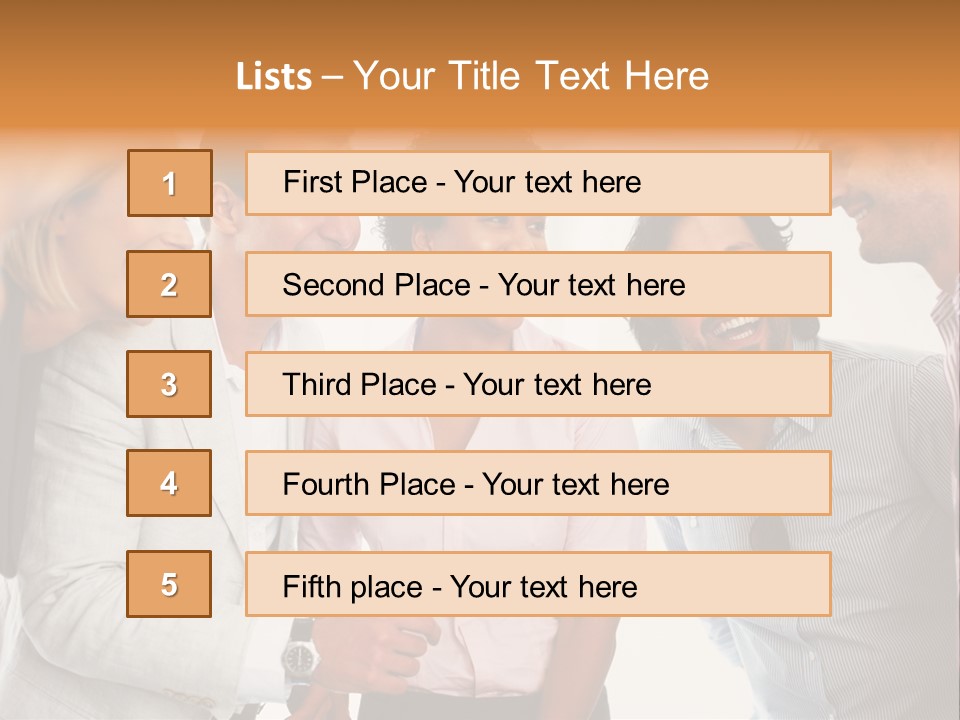 Business Enter Turn PowerPoint Template