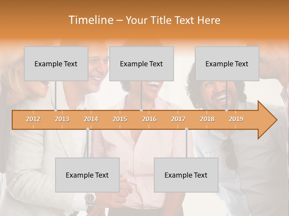 Business Enter Turn PowerPoint Template