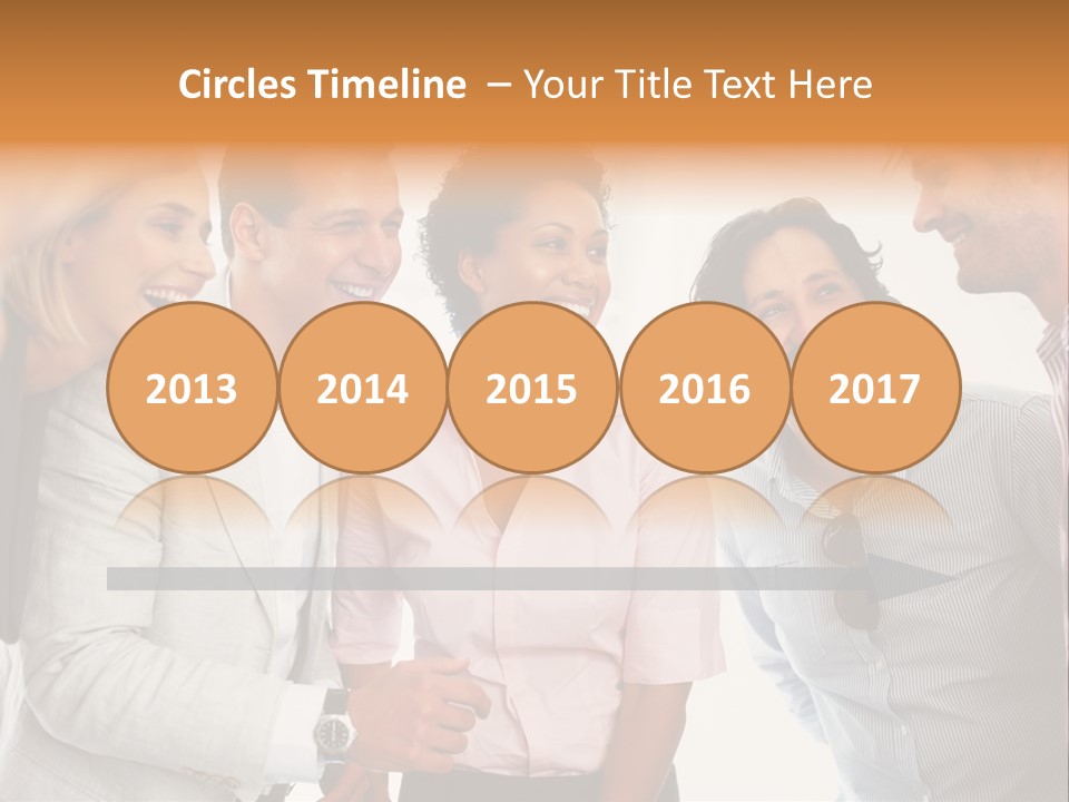 Business Enter Turn PowerPoint Template