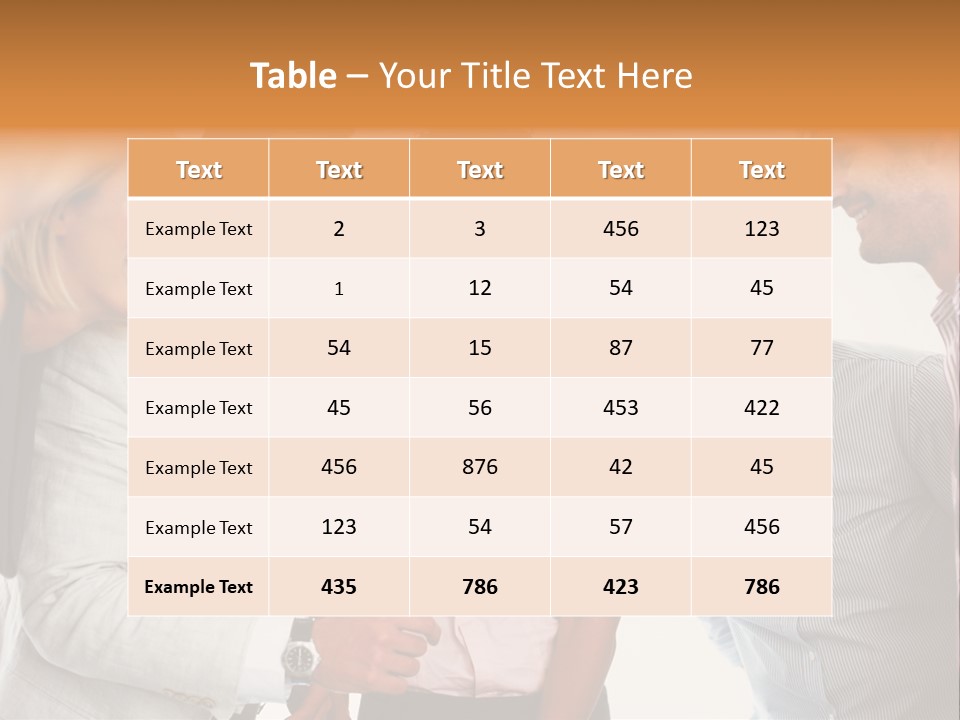 Business Enter Turn PowerPoint Template