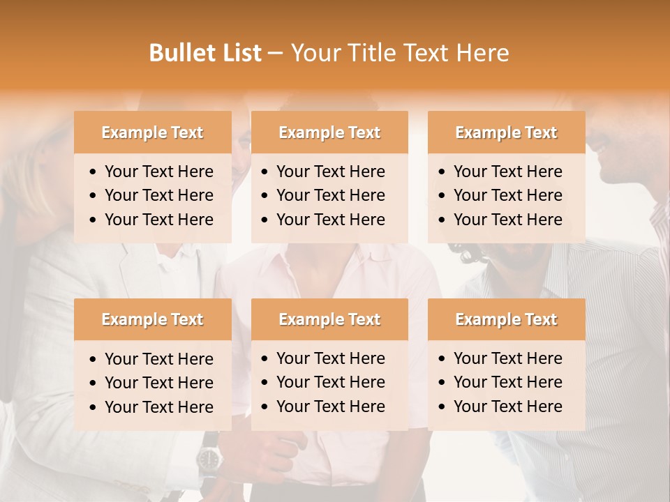 Business Enter Turn PowerPoint Template