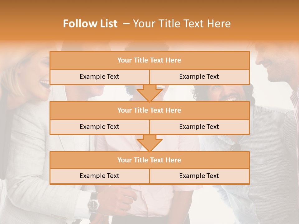 Business Enter Turn PowerPoint Template