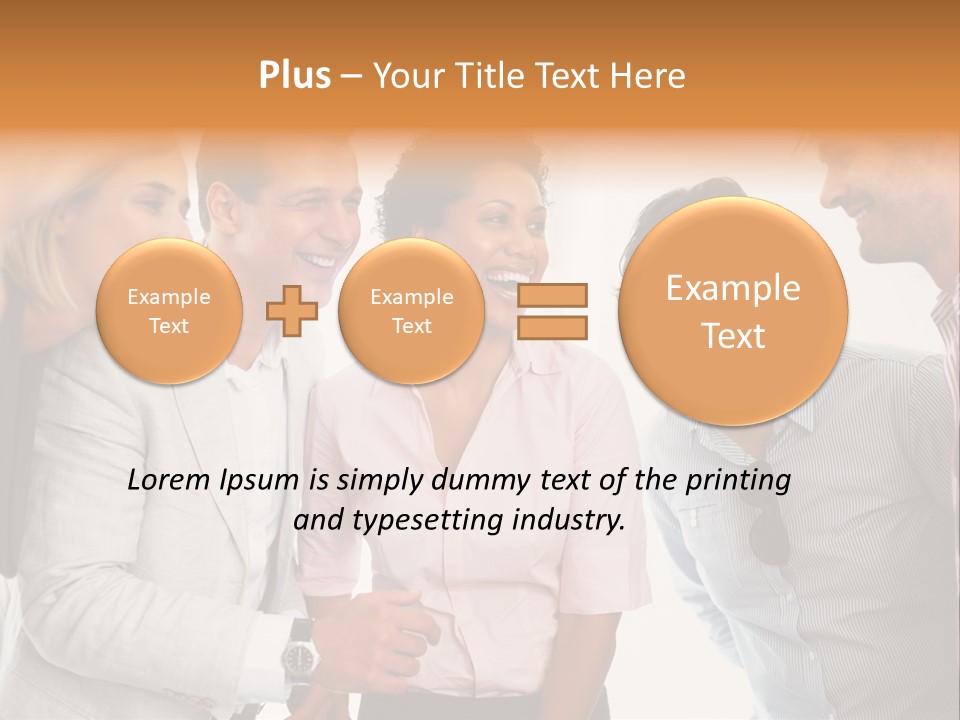 Business Enter Turn PowerPoint Template