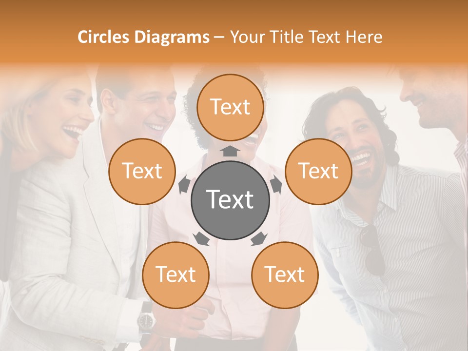 Business Enter Turn PowerPoint Template