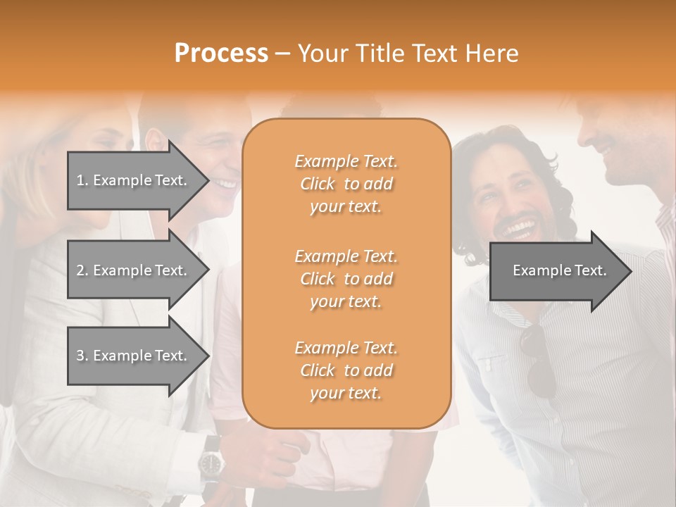 Business Enter Turn PowerPoint Template