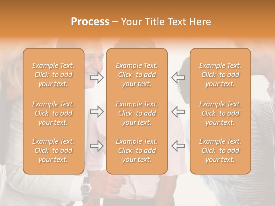 Business Enter Turn PowerPoint Template