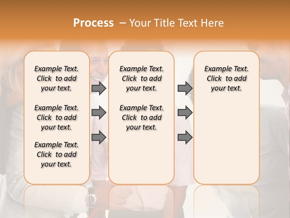 Business Enter Turn PowerPoint Template
