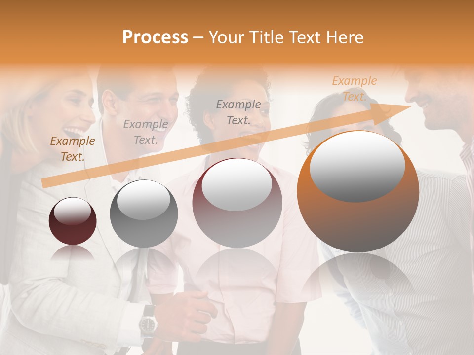 Business Enter Turn PowerPoint Template
