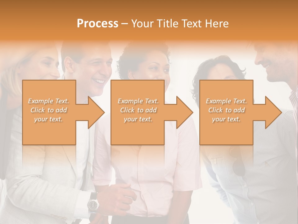 Business Enter Turn PowerPoint Template