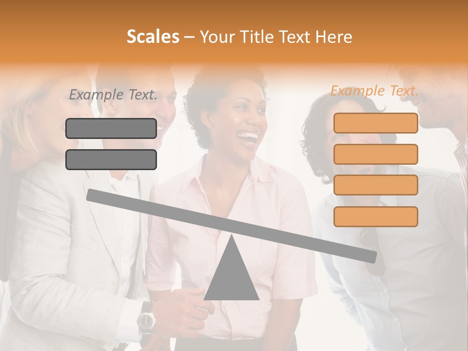Business Enter Turn PowerPoint Template
