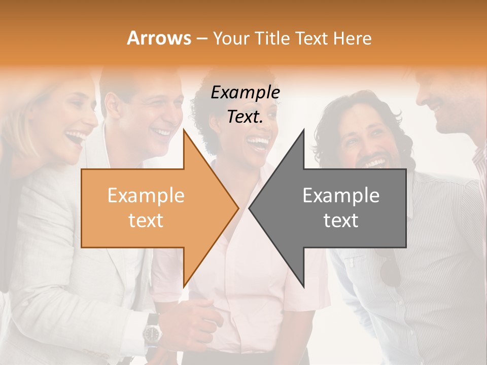 Business Enter Turn PowerPoint Template