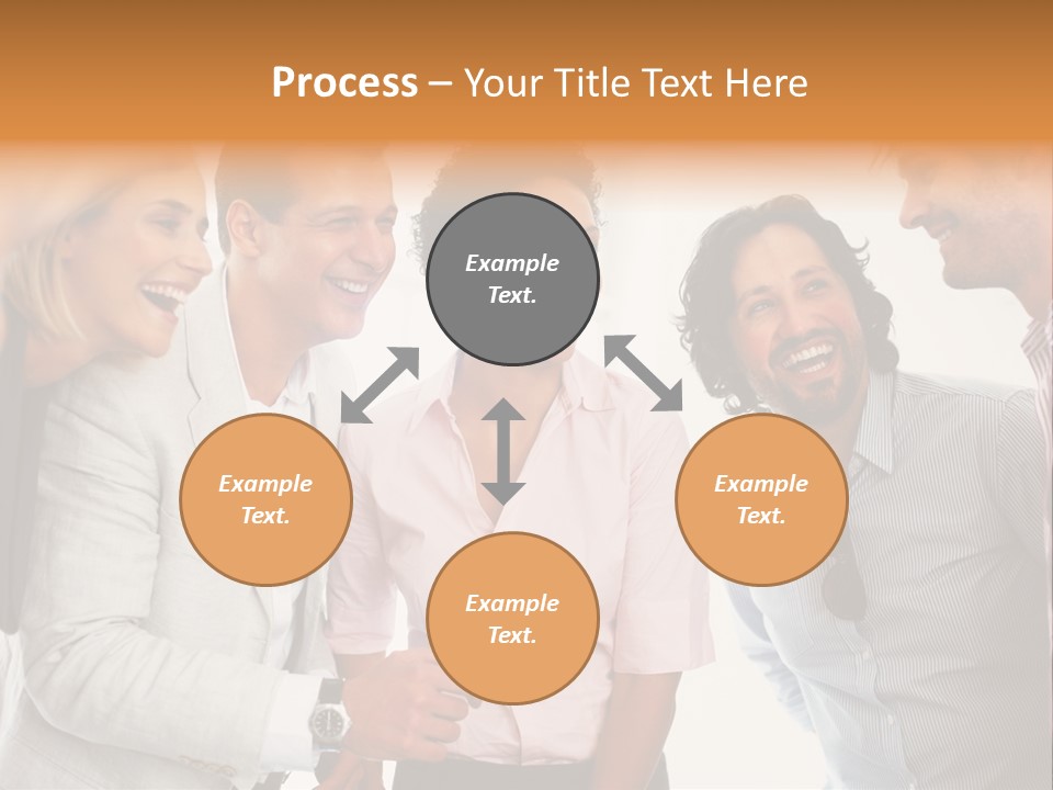 Business Enter Turn PowerPoint Template