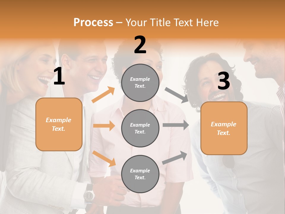 Business Enter Turn PowerPoint Template