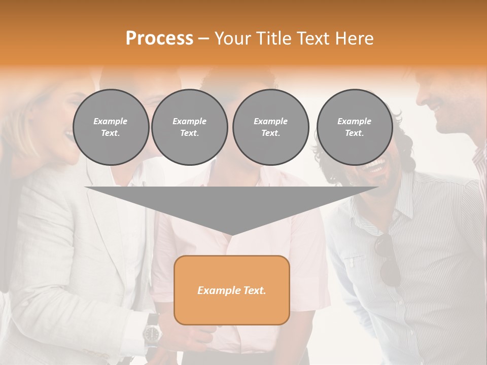 Business Enter Turn PowerPoint Template