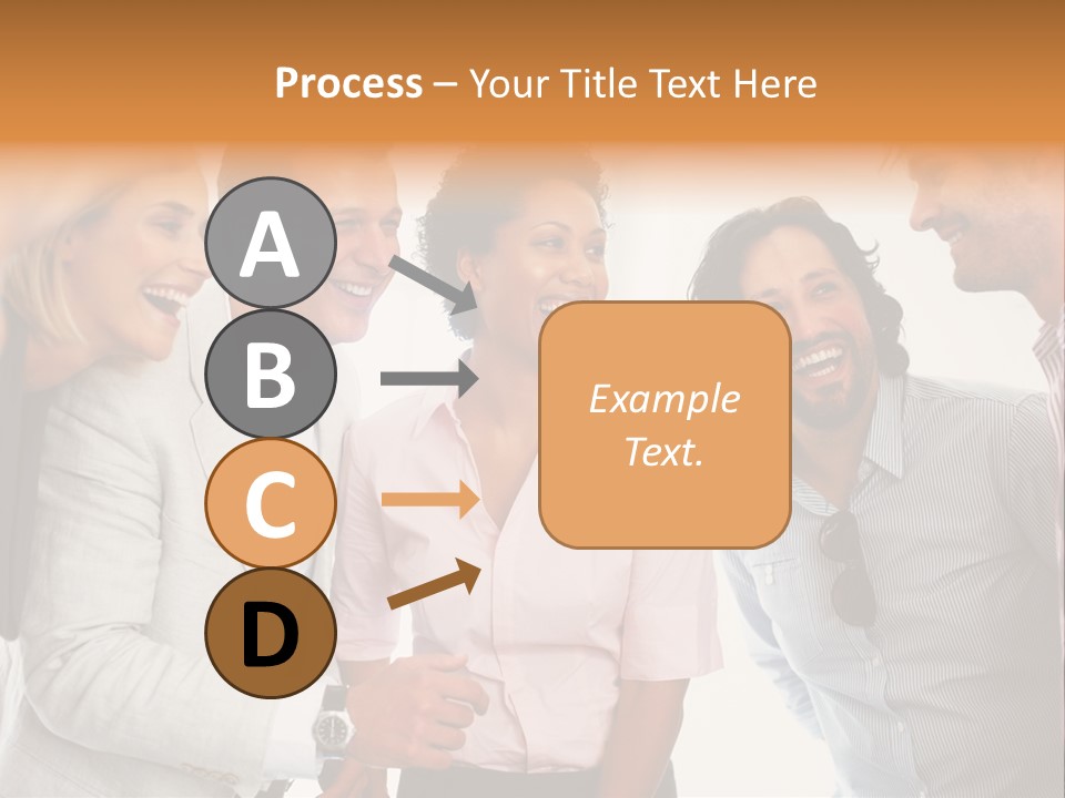 Business Enter Turn PowerPoint Template