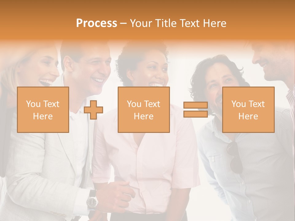Business Enter Turn PowerPoint Template