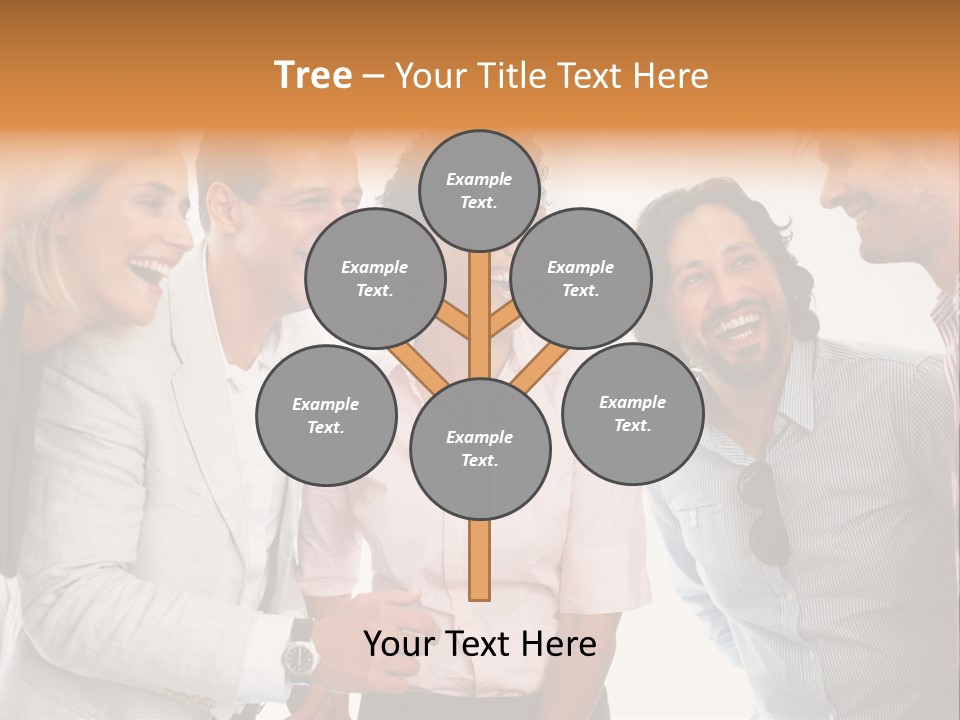 Business Enter Turn PowerPoint Template