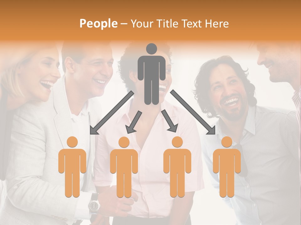 Business Enter Turn PowerPoint Template