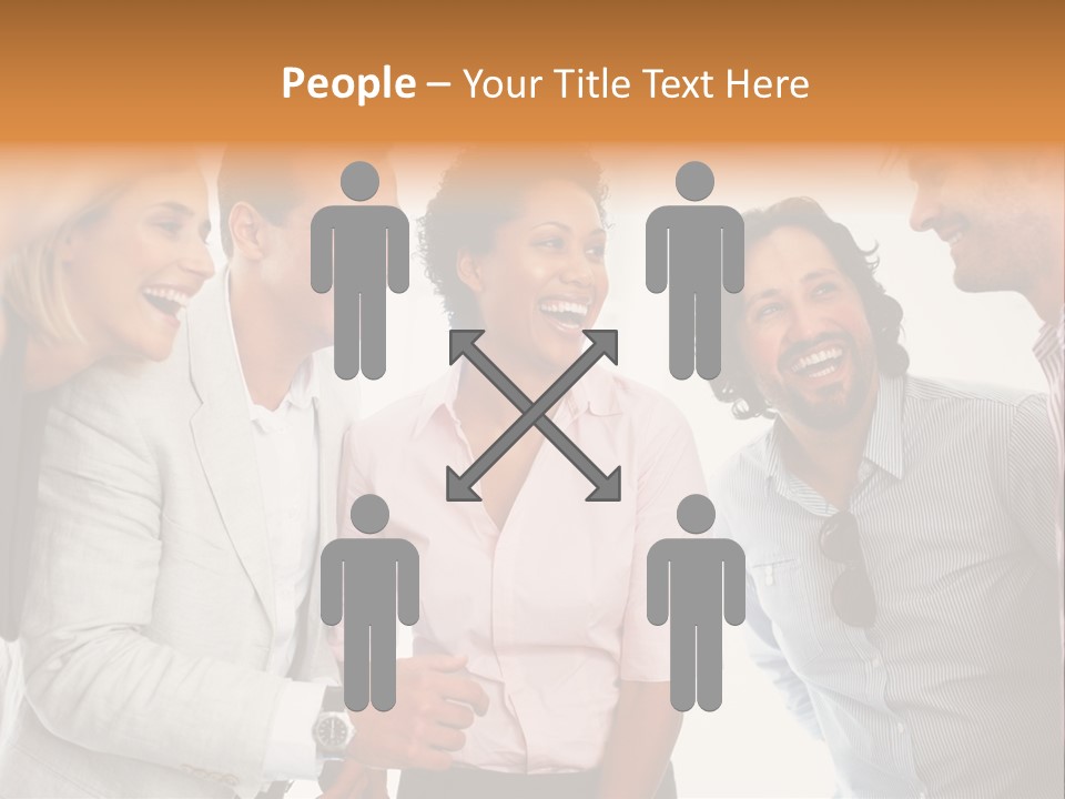 Business Enter Turn PowerPoint Template