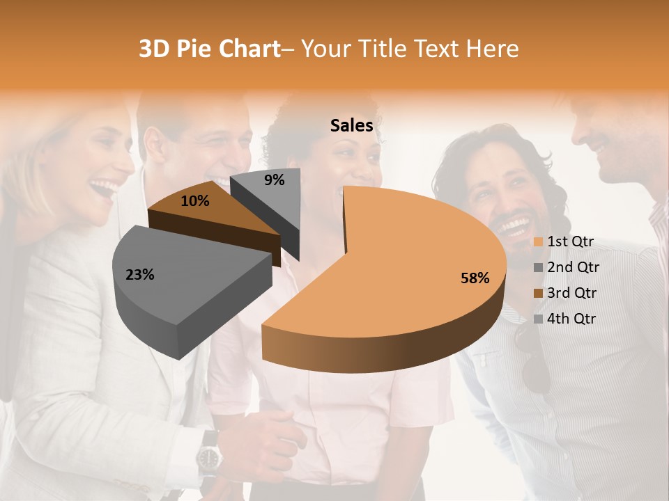 Business Enter Turn PowerPoint Template