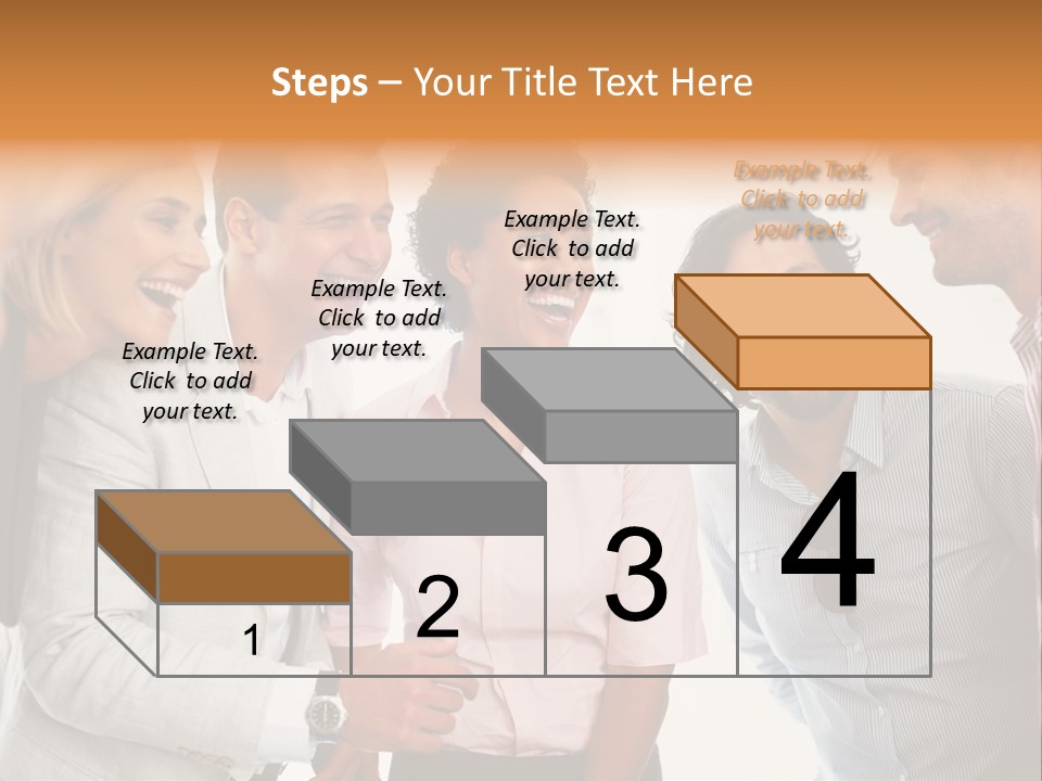 Business Enter Turn PowerPoint Template