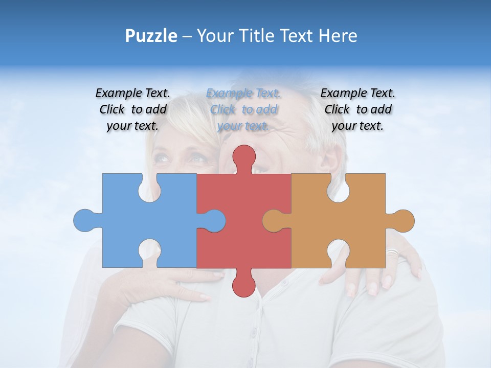 Space Men Husband PowerPoint Template