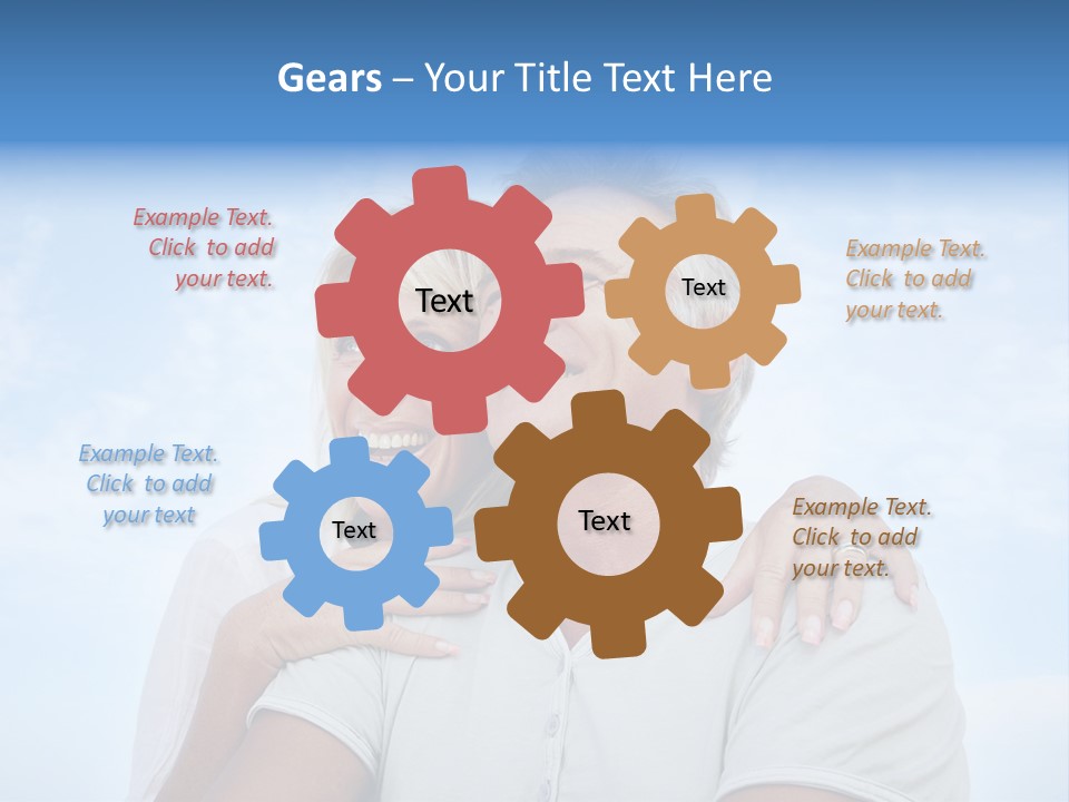 Space Men Husband PowerPoint Template