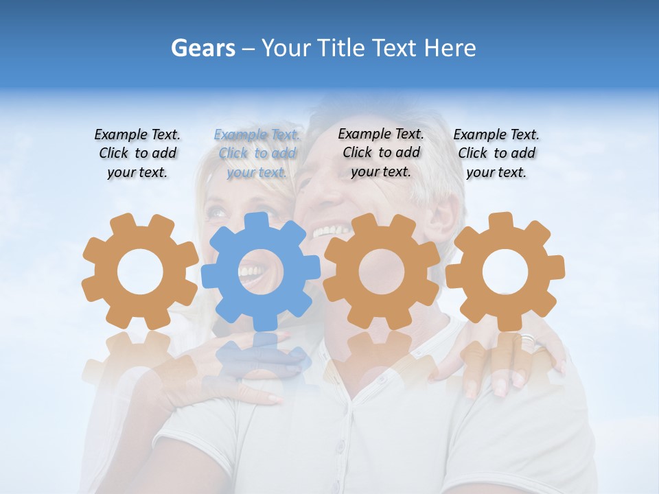 Space Men Husband PowerPoint Template