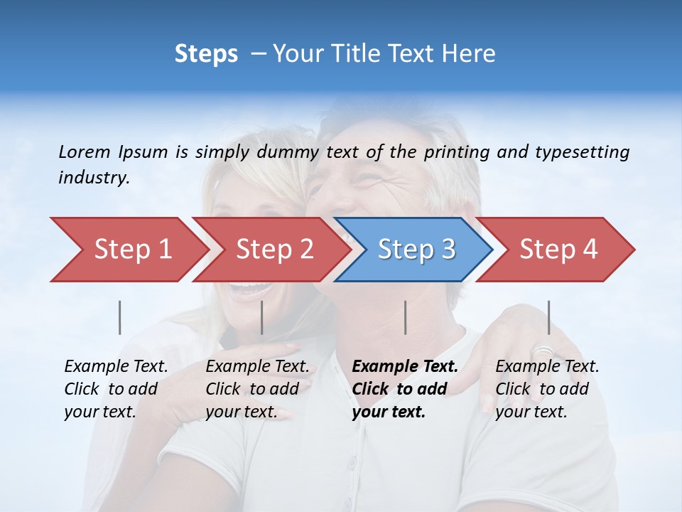 Space Men Husband PowerPoint Template