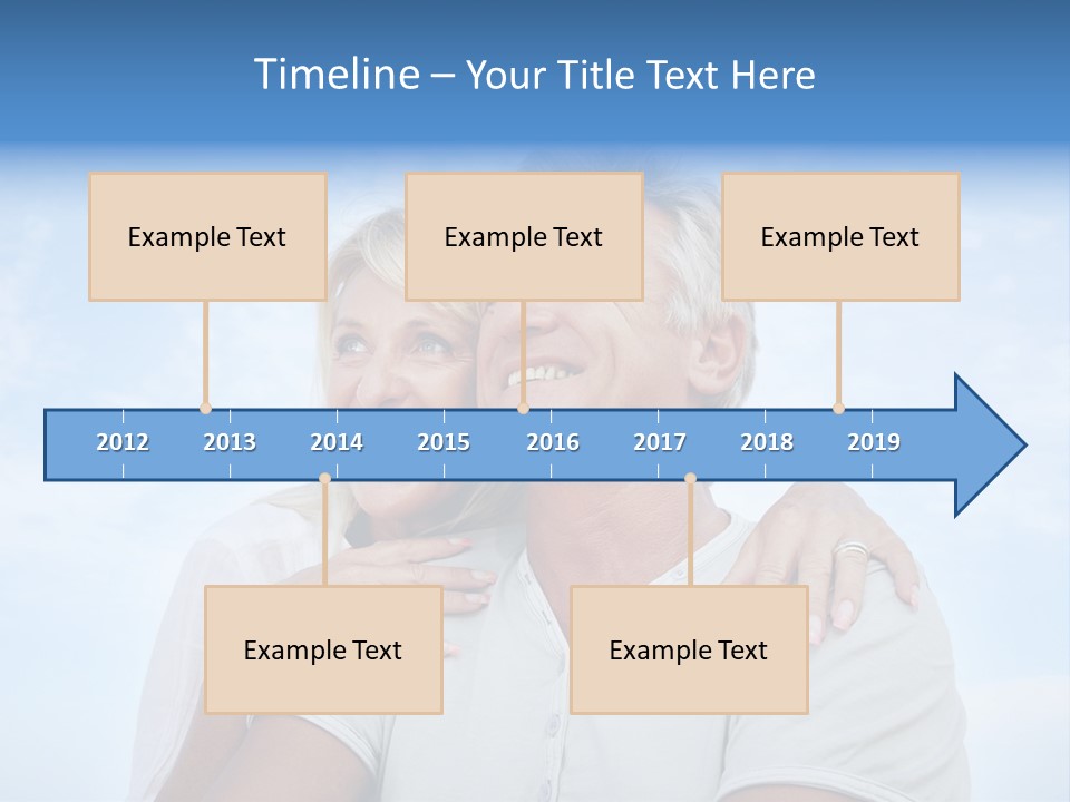 Space Men Husband PowerPoint Template