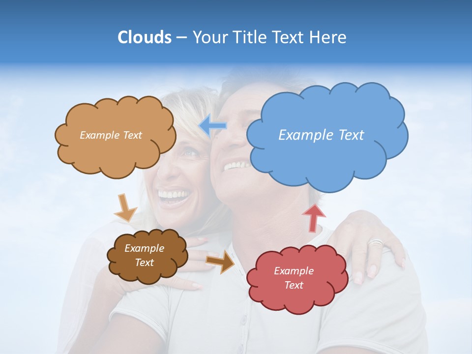 Space Men Husband PowerPoint Template