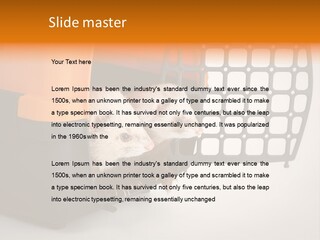 Whiskers Length Isolated PowerPoint Template
