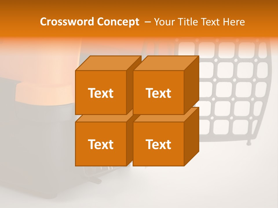Whiskers Length Isolated PowerPoint Template
