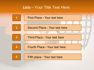 Whiskers Length Isolated PowerPoint Template