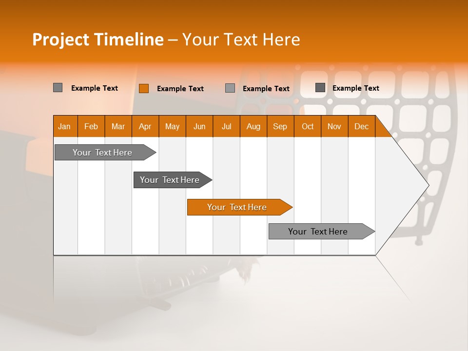 Whiskers Length Isolated PowerPoint Template