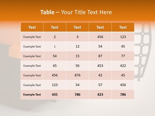 Whiskers Length Isolated PowerPoint Template