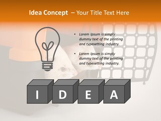 Whiskers Length Isolated PowerPoint Template