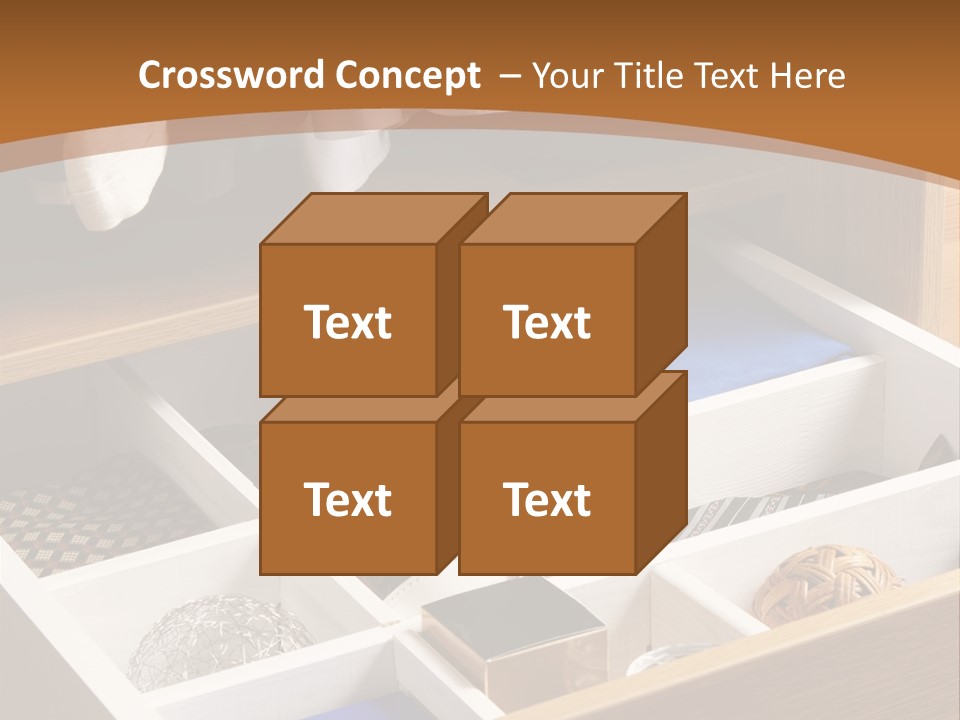 Fabric Hanger Garment PowerPoint Template